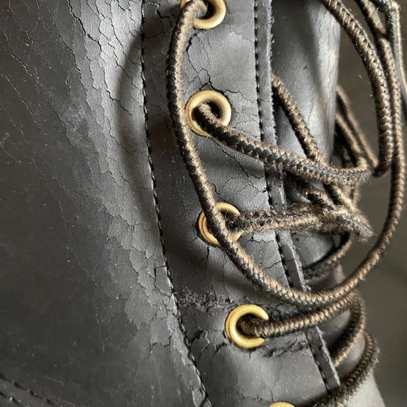 Vintage Hilfiger twRussel Women's Duck Rainboots, size 10, in Navy/Plaid - Picture 8 of 9